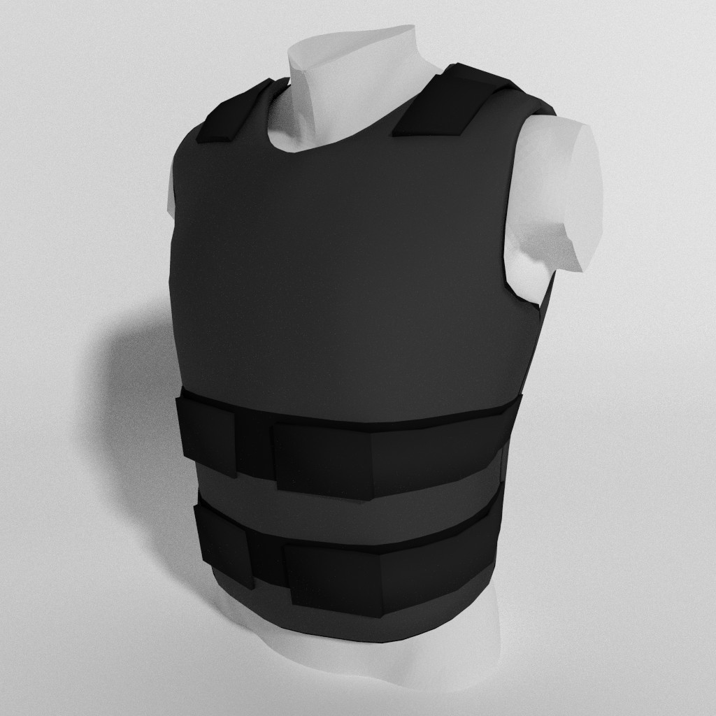 kevlar bulletproof vest basic preview image 1
